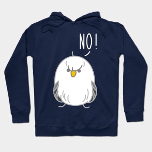 Funny seagull as a rebel Hoodie